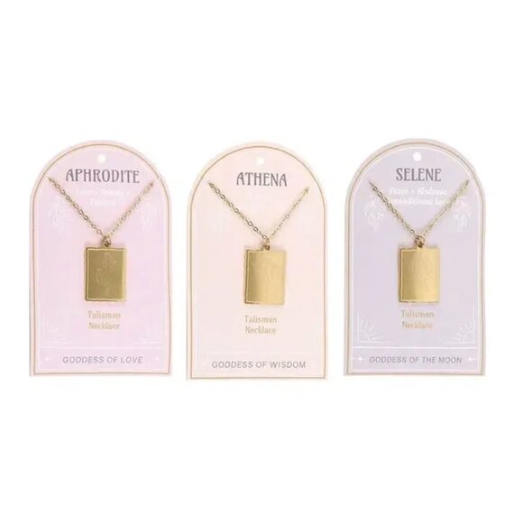 ($10) Goddess Energy Necklace - Athena - Picture 5 of 5